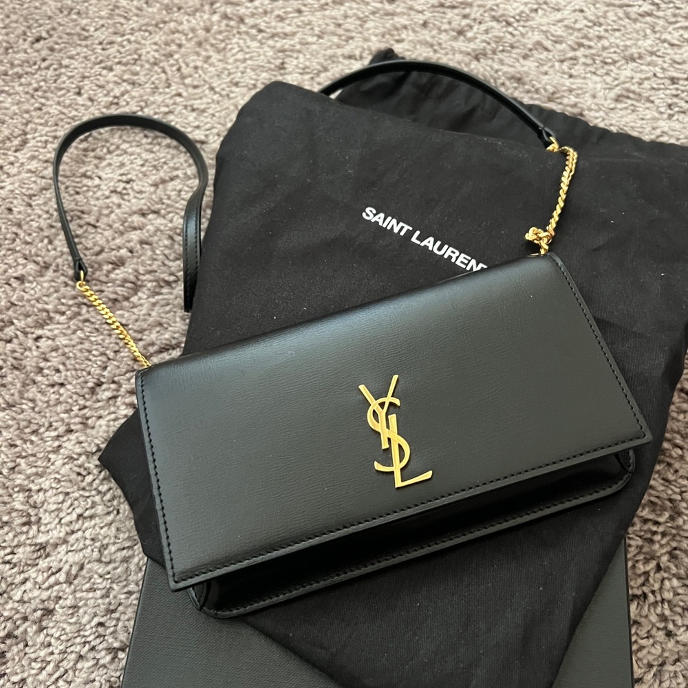 YSL phone holder.